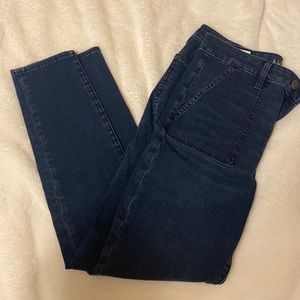 Skinny Blue Jeans | American Eagle | 10